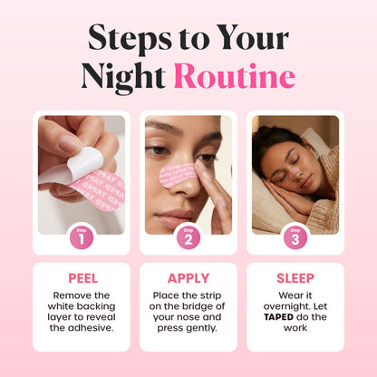 TAPED™ Nasal Strips