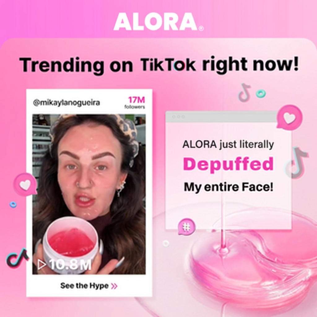 ALORA™ Peptide Collagen Hydrogel Eye Patch